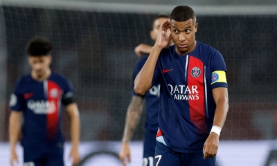 Mặc Mbappe nổ súng, PSG vẫn thua đau trước Nice