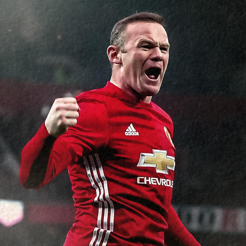 Tiền đạo Wayne Rooney