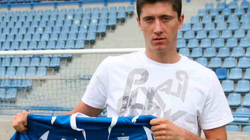 Lewandowski thi đấu tại Lech Poznań