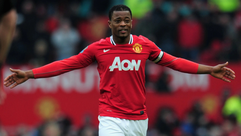 Hậu vệ cánh Patrice Evra