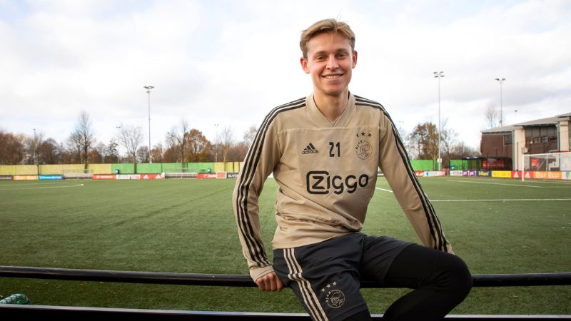 De Jong tại CLB AFC Ajax