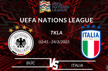 Nhận định Đức vs Italia vào lúc 02:45 ngày 24/3 UEFA Nations League