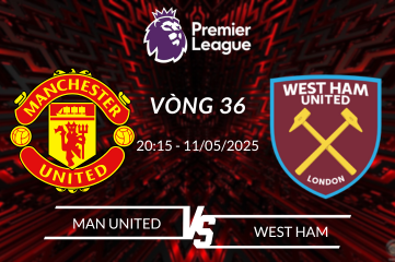 Soi kèo Man United vs West Ham vào lúc 20:15 ngày 11/05