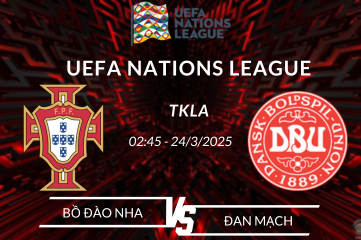 Nhận định soi kèo Bồ Đào Nha vs Đan Mạch 02:45 ngày 24/3 UEFA Nations League